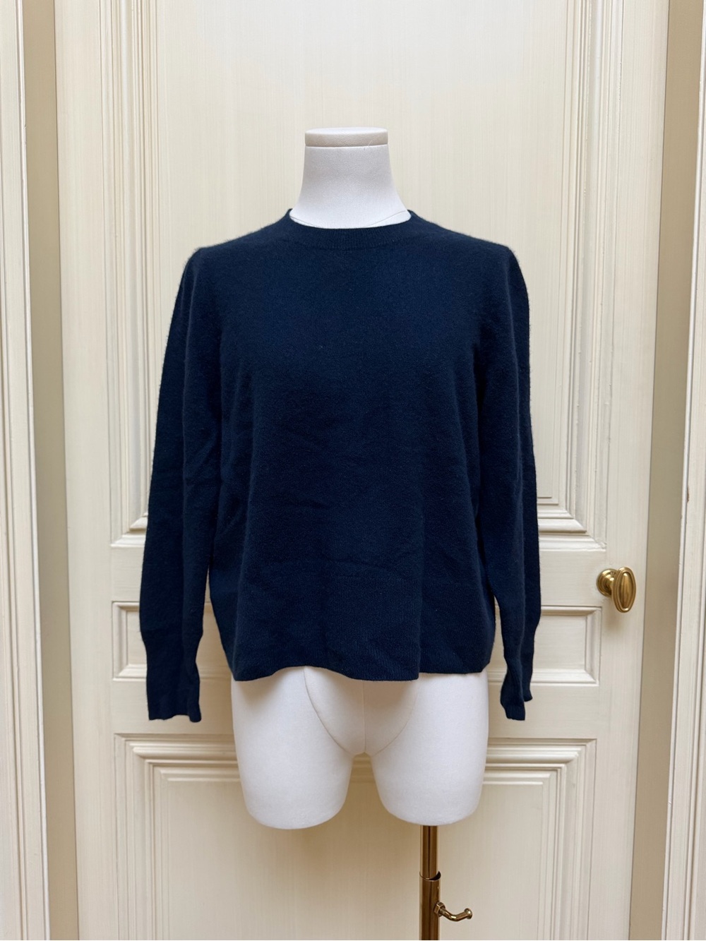 J. Crew Navy Crewneck Sweater